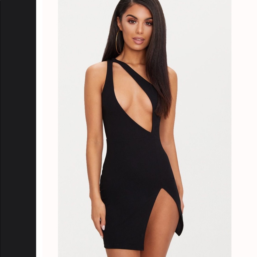 Black One Shoulder Dress